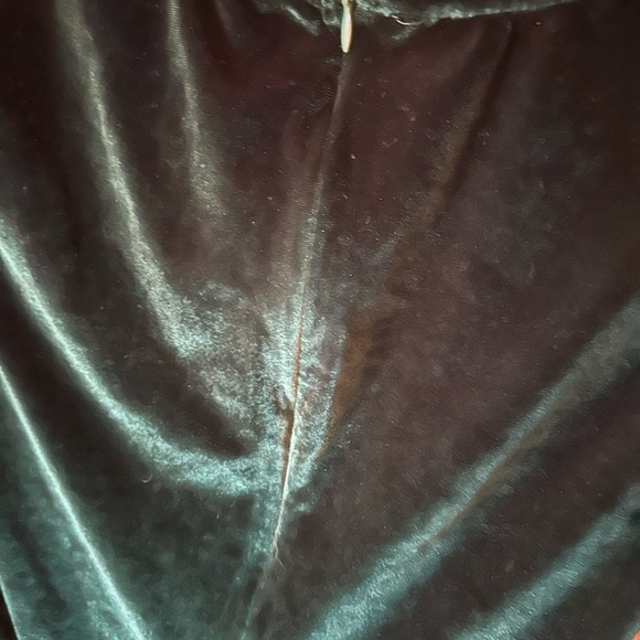 Forrest Green Velvet Wrap
Asymmetrical Dress - Picture 15 of 15